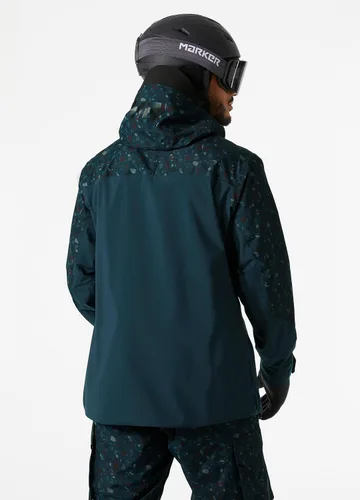 Vista 4 de Helly-Hansen Chaqueta ULLR Z Shell para hombre 574 Medianoche