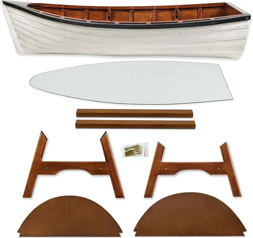 Vista 4 de SAILINGSTORY - Mesa de centro de madera para barcos