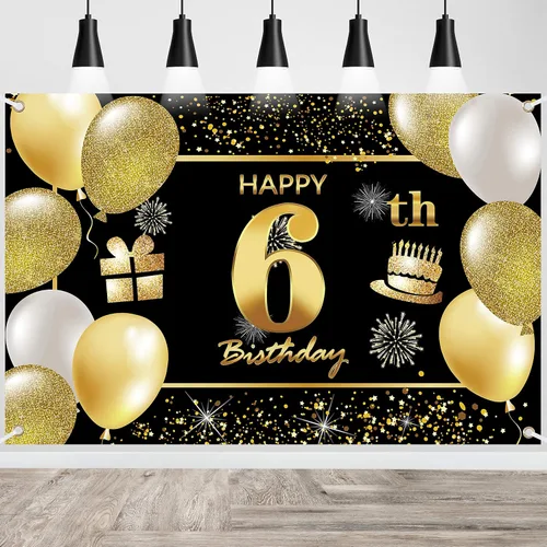 Vista 26 de Cartel de 1er feliz cumpleaños - Decoraciones para fiesta de cumpleaños de hombres