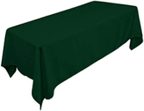 Vista 8 de Tektrum mantel rectangular de poliéster, 54 נ84 pulgadas. Tela gruesa, resistente y duradera