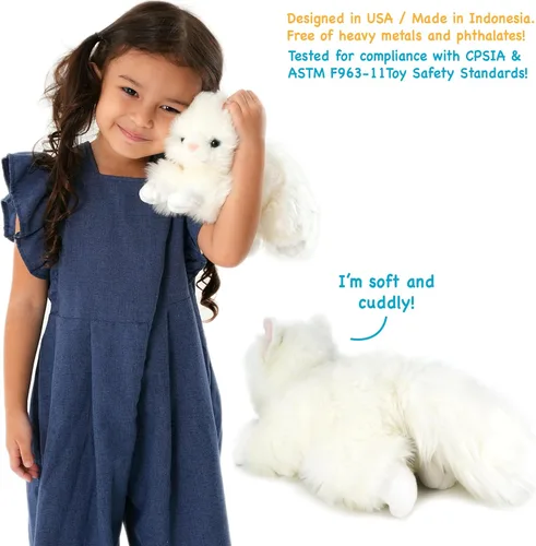 Vista 5 de TigerHart Puff The Persian Cat - Peluche de 13 pulgadas