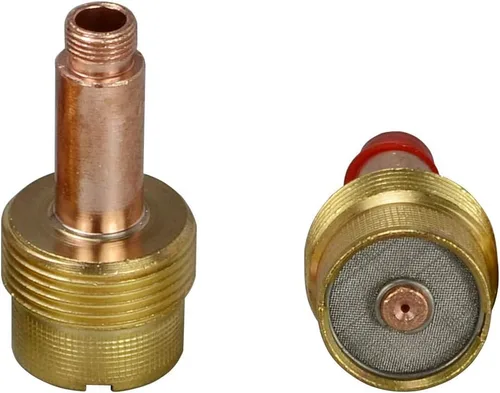 Vista 10 de RIVERWELD Cuerpo de pinza de lente de gas TIG de gran diámetro Jumbo 45V Series 45V116 1/16 "45V64 3/32" 995795 1/8" 45V63 5/32" Fit SR WP 17 18 26