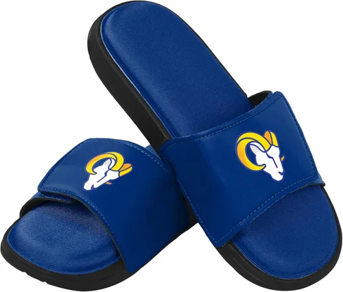Vista 19 de FOCO mens NFL Team Logo Sport Shower Foam Slide Flip Flop Sandals