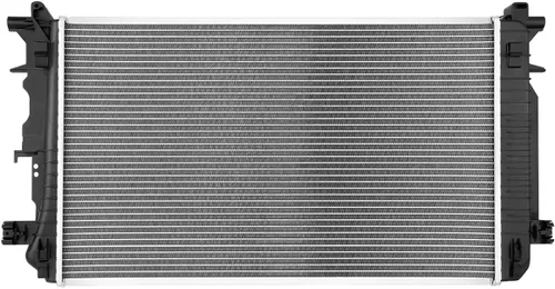 Vista 5 de DNA Motoring OEM-RA-13254 Radiador de núcleo de aluminio de 1 fila compatible con 07-09 Sprinter 2500 3500,26-11/16 pulgadas de ancho x 15-11/16