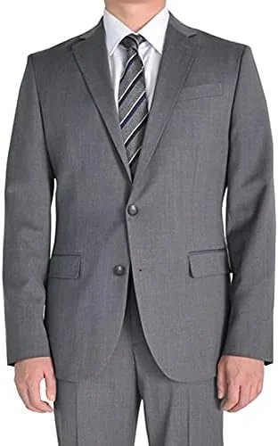Vista 2 de ARMYANTS Traje de lana elástica de alta calidad para hombre Performance Separates Chaqueta Gris, Gris