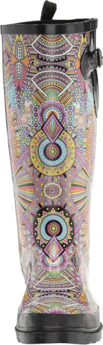Vista 2 de Sakroots Botas de lluvia Rhythm para mujer