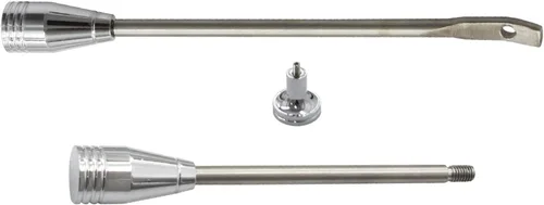 Vista 6 de Kit de Palanca de Señal de Giro Cromada - Perilla de Palanca de Intermitente de Inclinación Compatible con Columnas GM Chevy Buick Oldsmobile