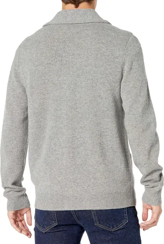 Vista 2 de Goodthreads Suéter tipo cárdigan de manga larga con cuello de chal para hombre