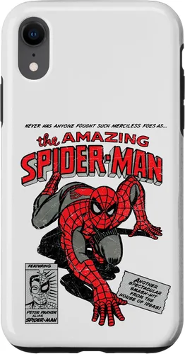 Vista 25 de Marvel Funda Retro de Cómic de Spider-Man para iPhone 17