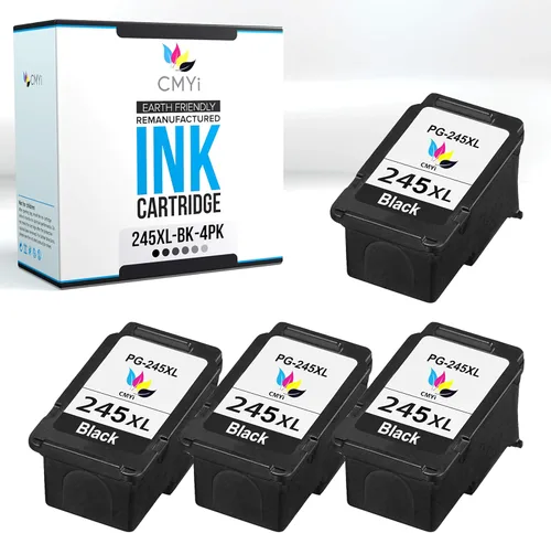 Vista 8 de Cartucho de tinta de repuesto negro 245XL para Canon PIXMA iP2820, iP2850, MG2420, MG2520, MG2522, MG2525, MG2550, MG2555, MG2900, MG2920, MG2922
