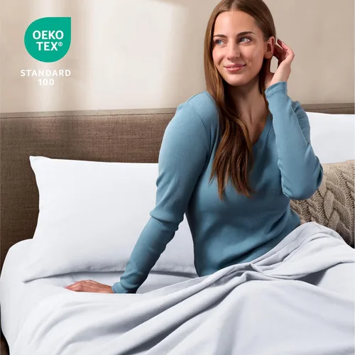 Vista 5 de Bare Home Fundas de almohada de franela 100% algodón