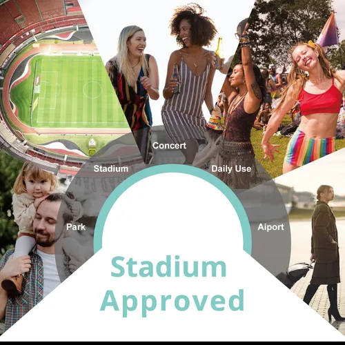 Vista 27 de Bolso cruzado aprobado por estadios para mujer, bolsa transparente para estadios para eventos deportivos, conciertos