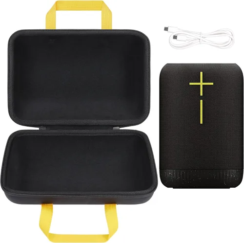 Vista 2 de co2CREA Funda rígida compatible con Ultimate Ears UE EPICBOOM Altavoz Bluetooth inalámbrico portátil, funda negra