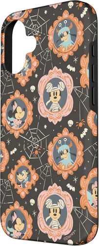 Vista 2 de iPhone 16 Disney Mickey Mouse & Pals Spooky Cute Halloween Frames Case