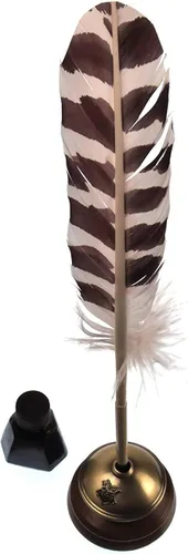 Vista 3 de Pluma para escribir Harry Potter Hogwart con base