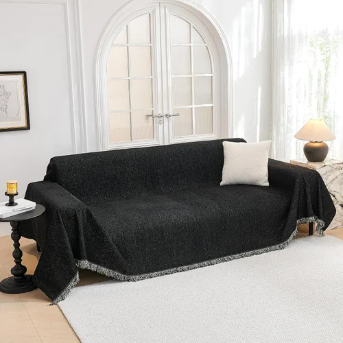 Vista 29 de MYSKY HOME Fundas para sillón, funda para silla reclinable, color beige, fundas de sofá para sofá modular en forma de L, fundas de sofá de gran
