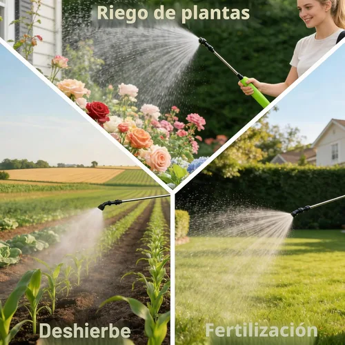 Vista 7 de Pulverizador de batería de 1.35 galones, pulverizador eléctrico con 3