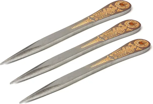 Vista 5 de ACEJET Stinger D2 Grizzly - Juego de 3 cuchillos antiguos