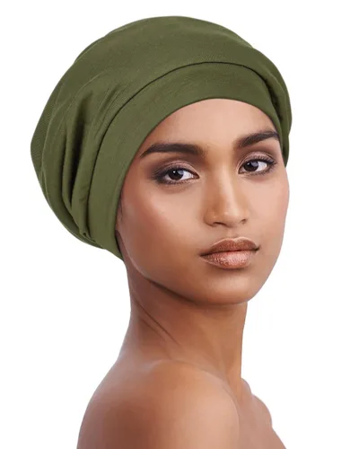 Vista 118 de Alnorm - Gorro con forro de satén y suave banda elástica para hombres y mujeres, talla única Se ajusta a la mayoría