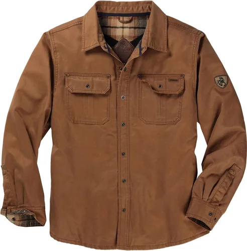 Vista 3 de Legendary Whitetails - Chaqueta Journeyman para hombre, tipo camisa, Conceal and Carry Cebada