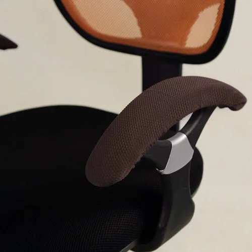 Vista 3 de Mata Leon Fundas para reposabrazos de silla de oficina, funda protectora elástica para sillas giratorias de escritorio, juegos de computadora, fácil