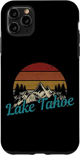 Vista 13 de Lake Tahoe California USA Vintage Souvenir Case for iPhone 16