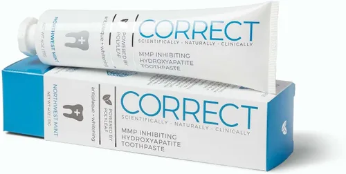 Vista 7 de Pasta de dientes hidroxiapatita sin flúor, blanqueamiento y alivio de la sensibilidad, sin SLS, formulada por dentistas, remineralizante natural
