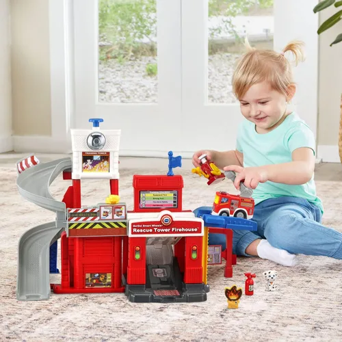 Vista 10 de VTech Go! Go! Smart Wheels Torre de Rescate Estación de Bomberos