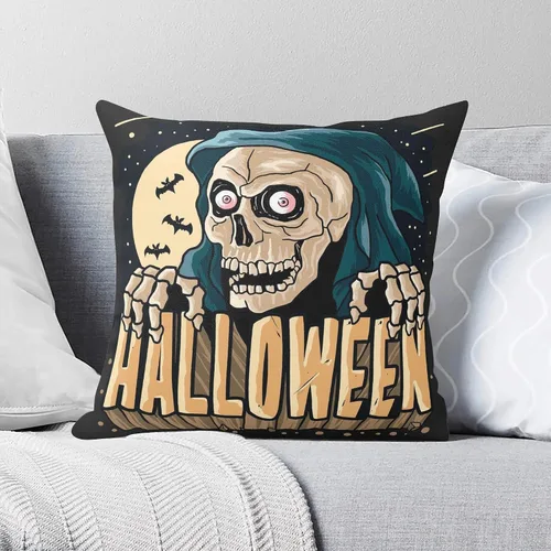Vista 12 de POPCUSTOMS Fundas de almohada personalizadas de Halloween con fotos impresas de dos lados, fundas de almohada personalizadas, regalos para sofá