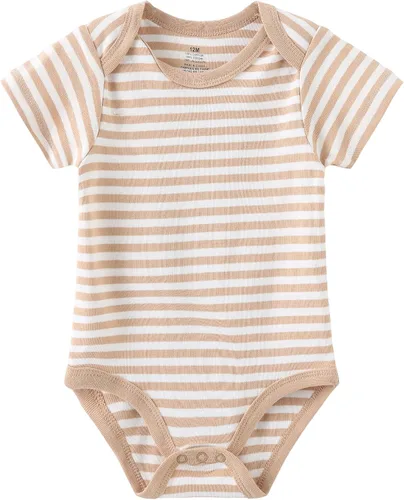 Vista 44 de Conjunto de canastilla para bebé, 9 piezas, conjunto de mamelucos y pantalones, conjunto de regalo unisex para bebé