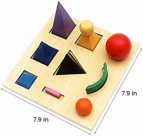 Vista 3 de DANNI Montessori Niños Ayudas de enseñanza de idiomas Símbolo de gramática para niños Formación preescolar Juguetes educativos de madera Juguete