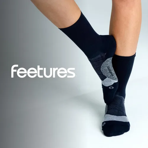 Vista 79 de Feetures Elite Light Cushion Mini Crew Sock - Calcetines deportivos con compresión dirigida