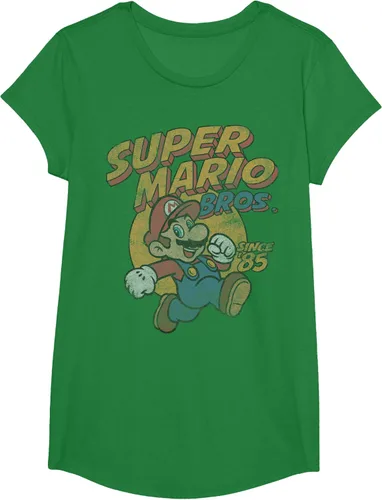 Vista 39 de Super Mario Bros. Desde '85 Camiseta Vintage con Póster' Negro