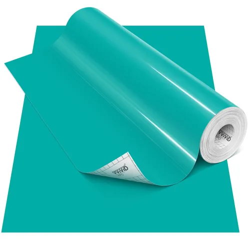 Vista 104 de VViViD Vinilo adhesivo permanente DECO65 Cream Gloss para Cricut, Silhouette y Cameo (rollo de 7 x 11.8 pulgadas)