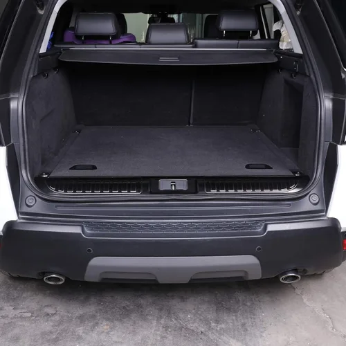 Vista 3 de YIWANG 304 - Protector de parachoques trasero de acero inoxidable para Land Rover Range Rover Sport 2014-2020, Negro