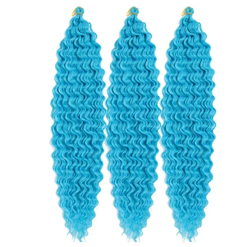 Vista 35 de 3 trenzas de ganchillo Passion Twist, cabello sintético preseparado para trenzar de 14 pulgadas, 3 paquetes de cabello trenzado pretrenzado