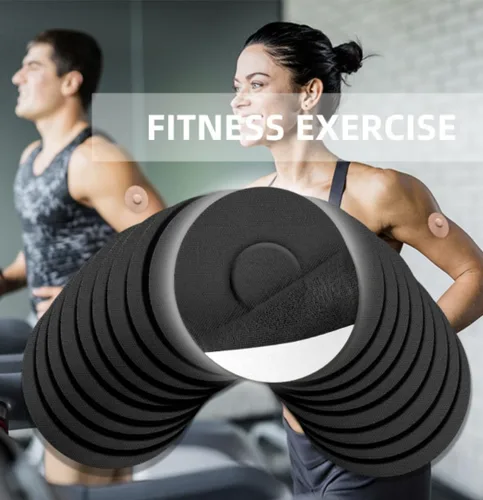 Vista 5 de 10 parches adhesivos de 3 pulgadas para Freestyle Libre 2 – Impermeable y resistente al sudor durante 10-14 días, cinta adhesiva precortada