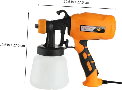 Vista 4 de 1 Unidades eléctrico para el hogar pulverizador de pintura de látex de alta eficiencia con capacidad para paredes de muebles y automóviles enchufe