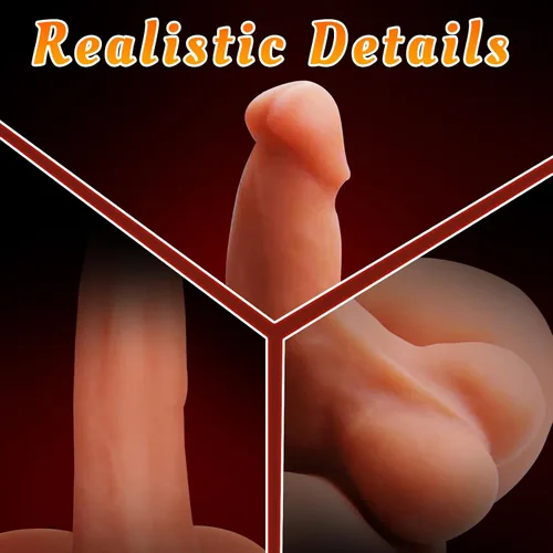 Vista 4 de Muñeca sexual masculina de 5 libras con consolador flexible, muñecas sexuales realistas con polla enorme de 5 pulgadas para estimulación anal
