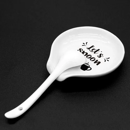 Vista 5 de Littlefa Soporte para cuchara de café, soporte para cucharas de café