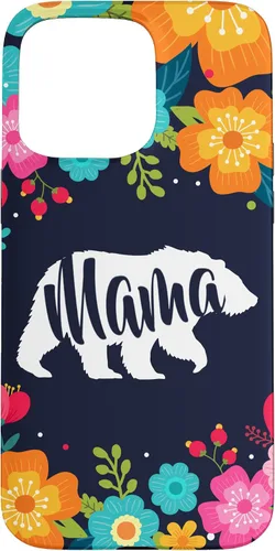 Vista 31 de Mama Bear - Funda para iPhone 17 con diseño de flores florales
