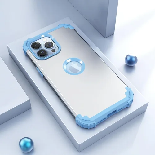 Vista 2 de IDweel Funda para iPhone 14 Pro Max con protector de pantalla para mujer, 3 en 1, a prueba de golpes, ajuste delgado, híbrida, resistente, cubierta