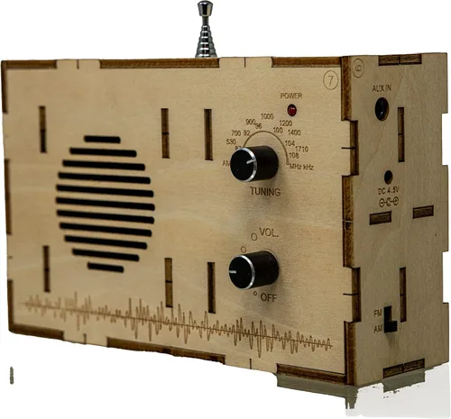 Vista 2 de Kaito Kit de radio AM/FM DIY-63 con personalización personal