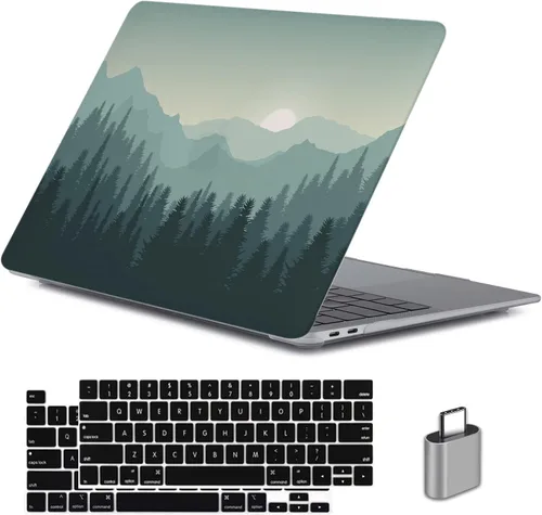 Vista 23 de LanBaiLan Compatible con MacBook Pro de 13 pulgadas con barra táctil 2022 2020 2019 2018 2017 2016 versión M1 M2 A2338 A2289 A2251 A2159 A1989 A1706