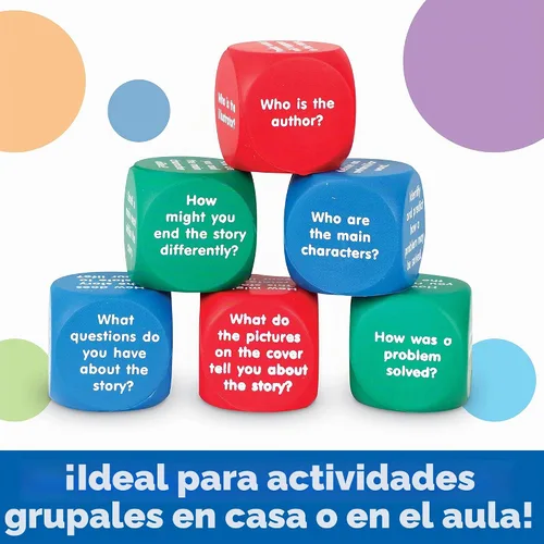 Vista 4 de Cubos de recursos de aprendizaje para comprensión de lectura