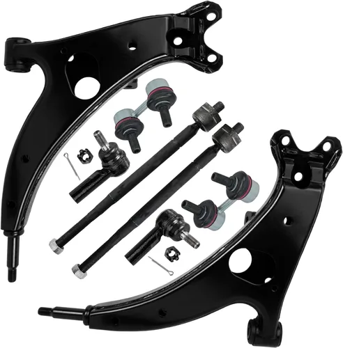 Vista 288 de Detroit Axle - Kit de brazos de control de extremo de 8 piezas para Toyota 2001-2003 Highlander 2002-2003 Camry Lexus ES300, 2 conjuntos de brazos
