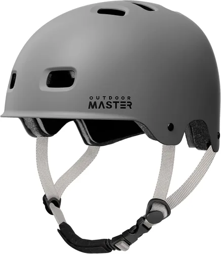 Vista 12 de OutdoorMaster Casco de Patineta y Ciclismo - Beetles Snug, Casco de Bicicleta para Adultos, Jóvenes y Niños - Dos Forros Extraíbles, Ventilación