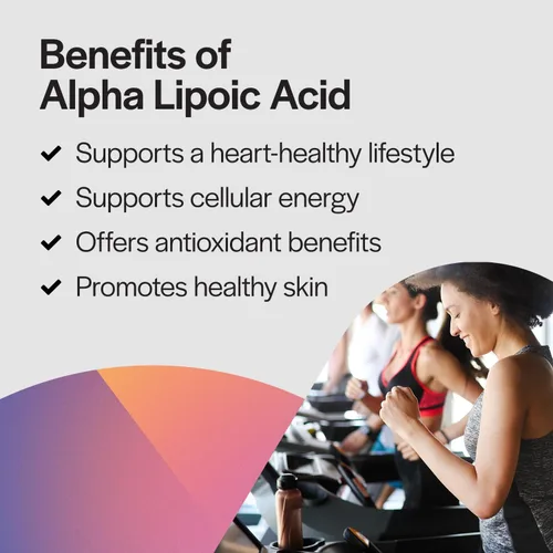 Vista 5 de PureFormulas Ácido alfa lipoico 100 mg ALA Suplemento para apoyo hepático, antioxidantes, nervios y salud cardiovascular Acido Alfa Lipoico 100 mg