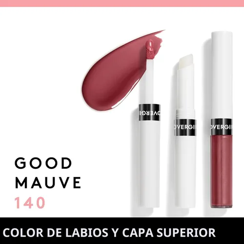 Vista 6 de Covergirl Outlast - Color de labios para todo el día con capa superior hidratante, nueva colección de tonos neutros, Good Mauve, paquete de 1