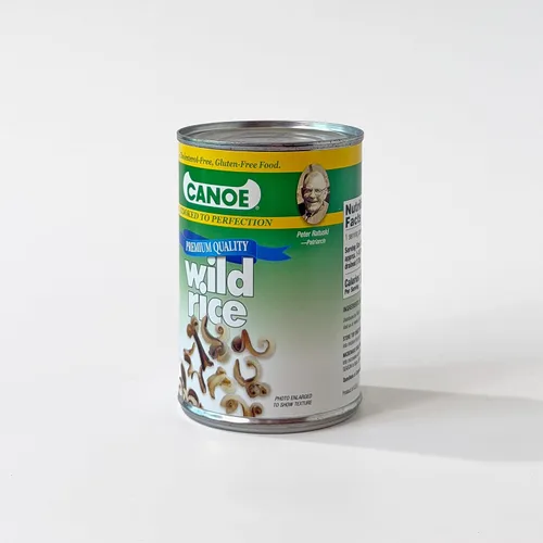 Vista 2 de Canoe Arroz salvaje cocido, latas de 15 oz (caja de 12)